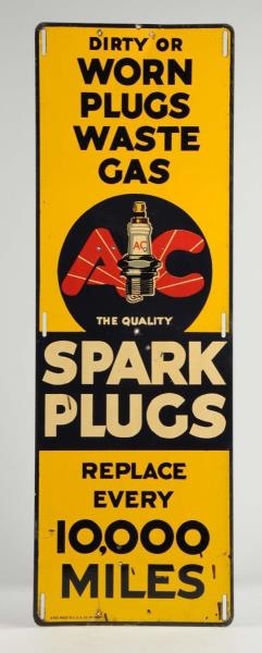 AC SPARK PLUGS REPLACE EVERY 10,000 MILES.        
