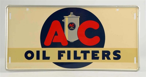 AC OIL FILTERS WITH CANISTER LOGO.                