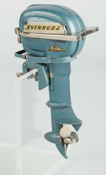 JAPANESE BATTERY-OPERATED EVINRUDE TOY BOAT MOTOR 