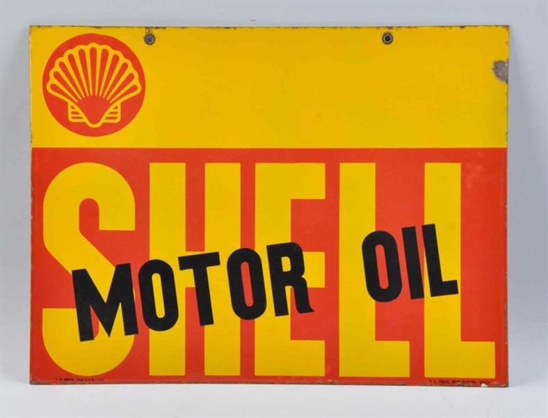 SHELL MOTOR OIL WITH FOREIGN SHELL LOGO.          