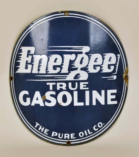 ENERGEE TRUE GASOLINE PURE OIL.                   