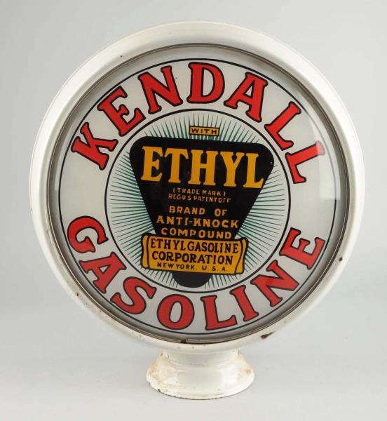 KENDALL GASOLINE WITH ETHYL LOGO.                 