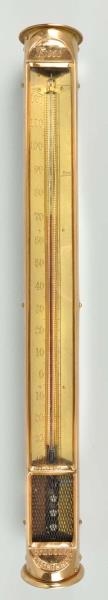 TYCOS STANDARD BRASS THERMOMETER.                