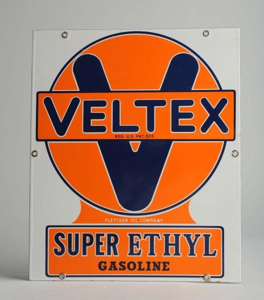 VELTEX SUPER ETHYL GASOLINE.                      