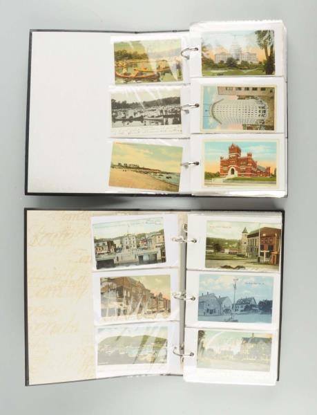 LOT OF 500 PLUS NEW ENGLAND POSTCARDS.            