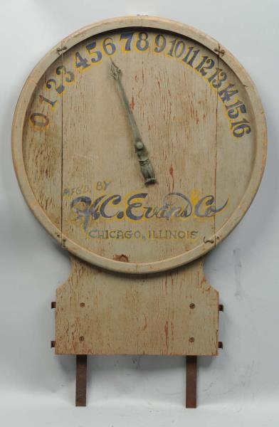 H.C. EVANS CO. MECHANICAL TOP SIGN SCORE COUNTER  