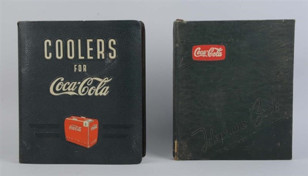 LOT OF 2: COCA-COLA ADVERTISING ITEMS.            