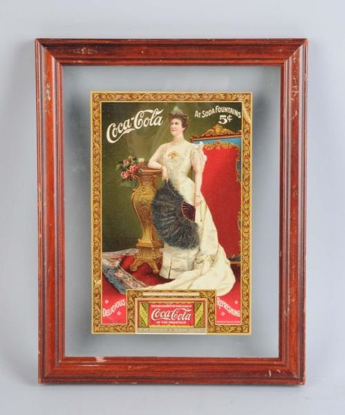 1904 COCA-COLA AD WITH COUPON.                    