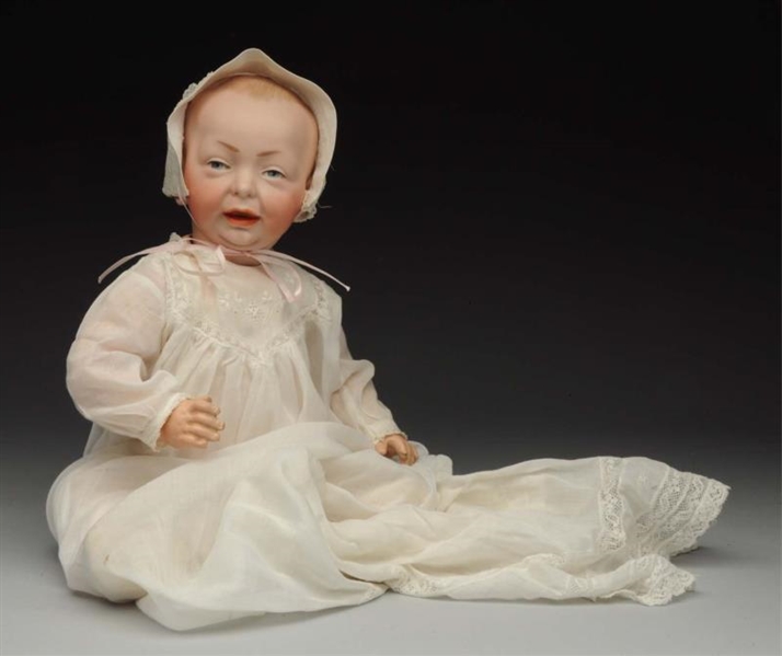 SMILING K & R CHARACTER “BABY” DOLL.              