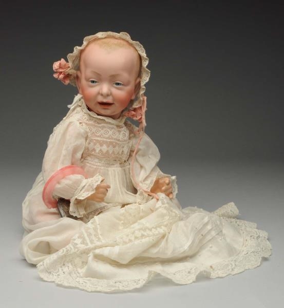 SMILING K & R CHARACTER “BABY” DOLL.              