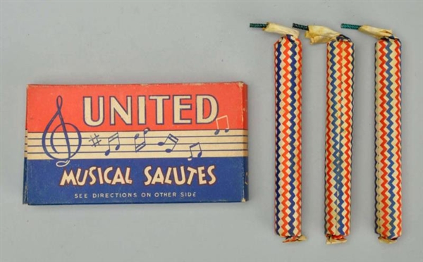 BOX OF UNITED MUSICAL SALUTES.                    
