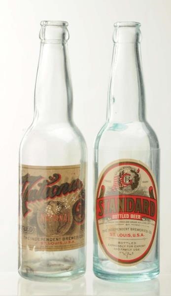 LOT OF 2: PRE-PROHIBITION BREWERIES BOTTLES.      