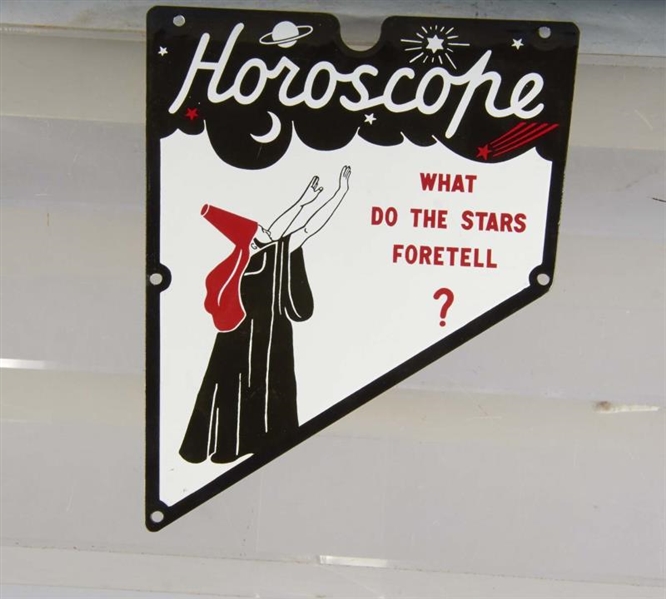 HOROSCOPE PORCELAIN SIGN                          
