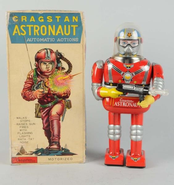 JAPANESE BATTERY - OPERATED CRAGSTAN ASTRONAUT O/B