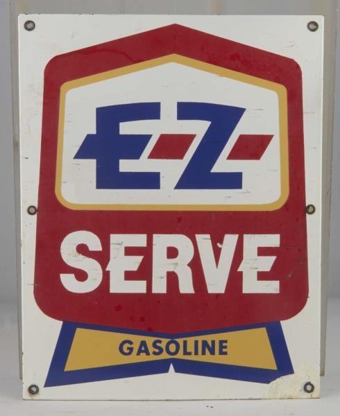 E-Z SERVE GASOLINE SIGN                           