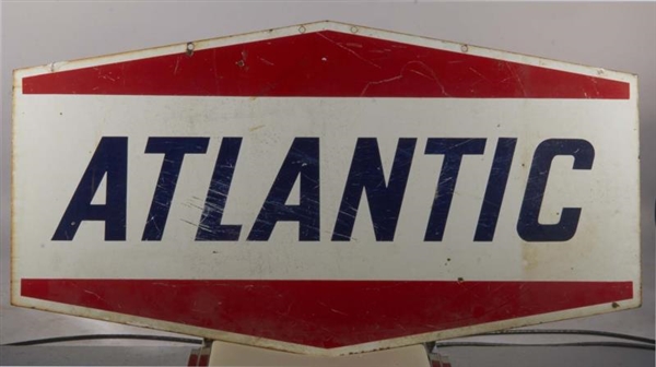 DOUBLE SIDED ATLANTIC PORCELAIN SIGN              