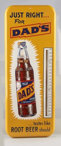 DADS ROOT BEER EMBOSSED THERMOMETER SIGN         