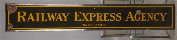 RAILWAY EXPRESS AGENCY SIGN                       