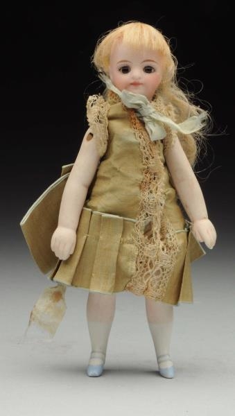 FRENCH ALL-BISQUE DOLL.                           