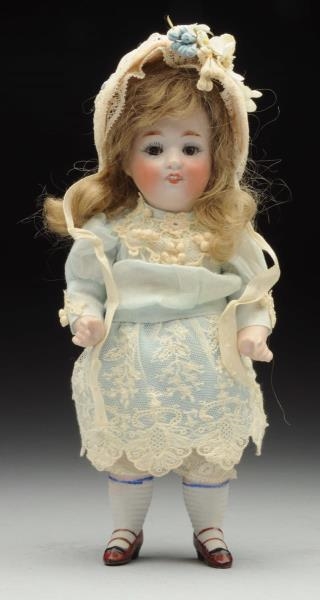 PRECIOUS ALL-BISQUE CHARACTER DOLL.               