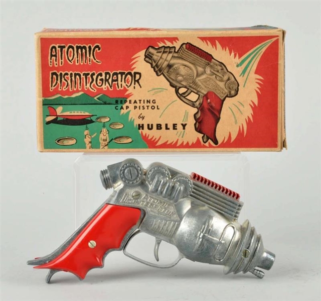 HUBLEY DIECAST ATOMIC DISINTEGRATOR GUN.          