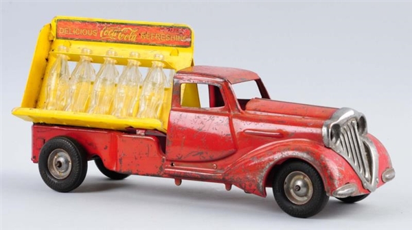 EARLY PRESSED STEEL METALCRAFT COCA - COLA TRUCK. 
