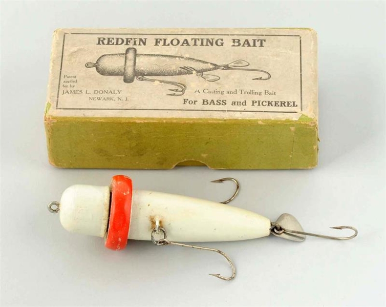 REDFIN FLOATING BAIT FROM JAMES DONALY, NEWARK, NJ