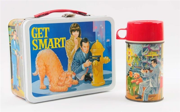 1966 GET SMART LUNCHBOX WITH THERMOS.             