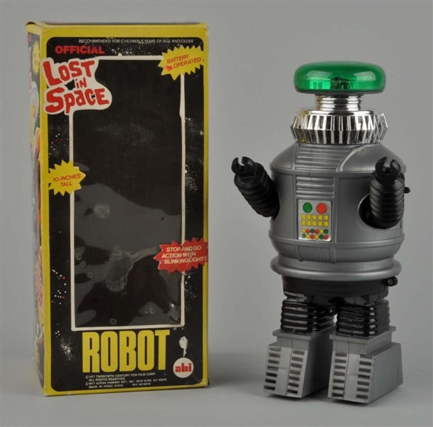 JAPANESE BATTERY-OPERATED LOST IN SPACE ROBOT.    
