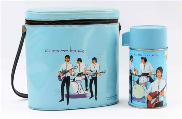 1960S COMBO BAND VINYL LUNCHBOX WITH THERMOS.     