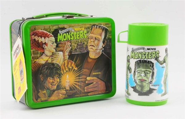 1979 UNIVERSAL MOVIE MONSTERS LUNCHBOX AND THERMOS