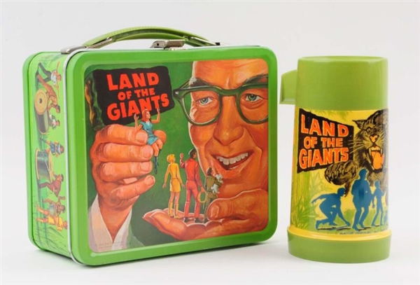 1968 LAND OF THE GIANTS LUNCHBOX AND THERMOS.     
