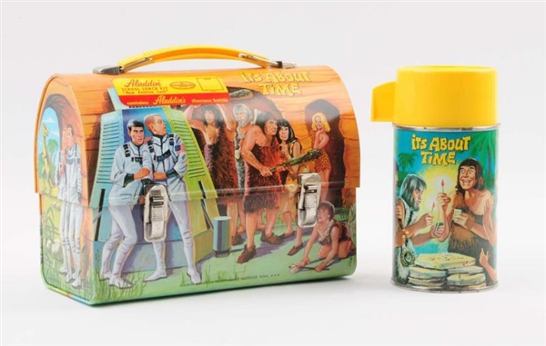 1967 ITS ABOUT TIME LUNCHBOX WITH THERMOS.       
