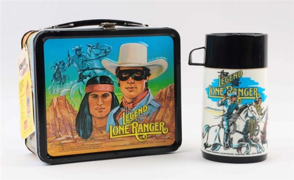 THE LEGEND OF THE LONE RANGER LUNCHBOX & THERMOS  