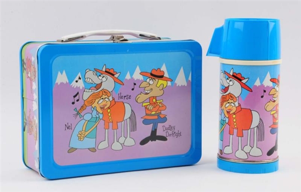 1962 DUDLEY DO RIGHT LUNCHBOX AND THERMOS.        