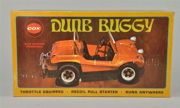 COX GAS ENGINE POWERED DUNE BUGGY TOY.            