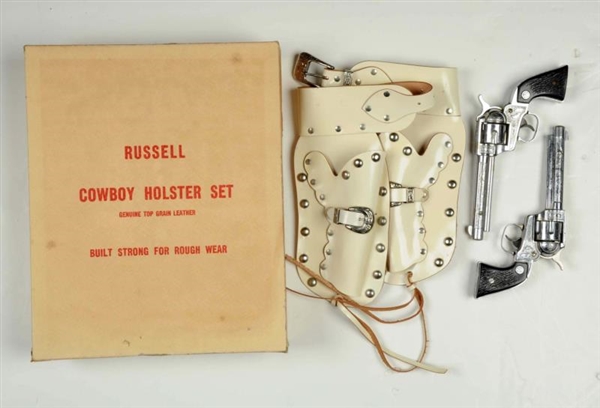 RUSSELL HOLSTER SET IN BOX.                       