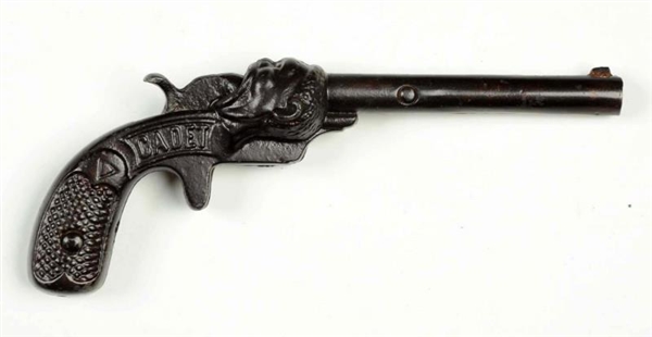 CAST IRON CADET CAP GUN.                          