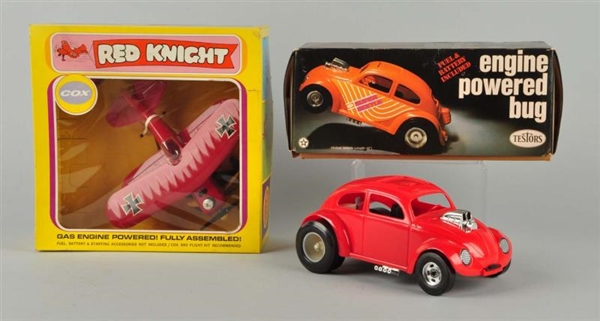 LOT OF 2: TOY VEHICLES WITH ORIGINAL BOXES.       