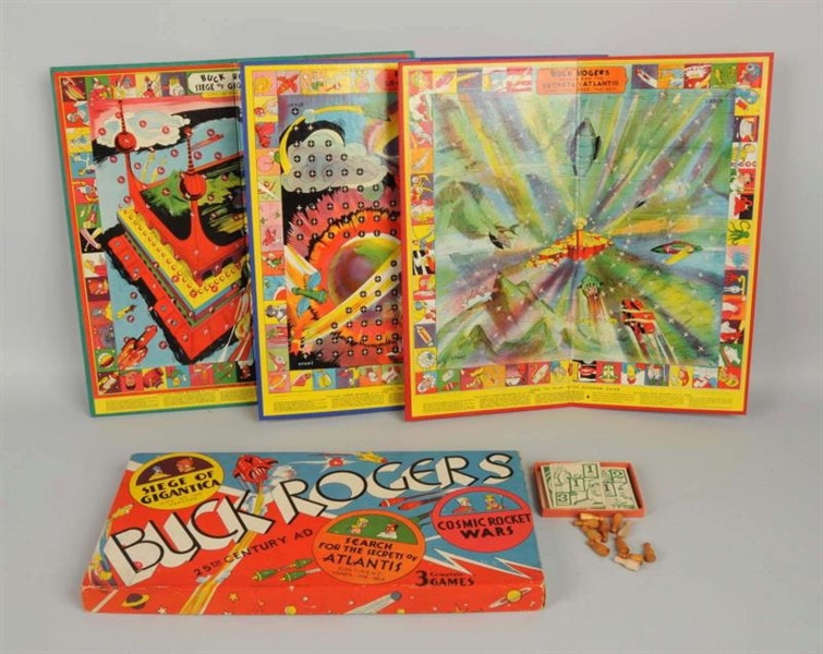 EARLY BUCK ROGERS 25TH CENTURY GAME.              