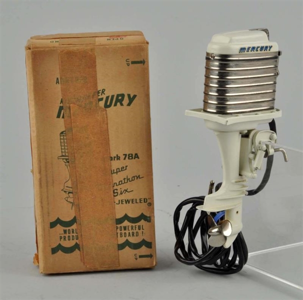 JAPANESE MERCURY OUTBOARD TOY MOTOR.              