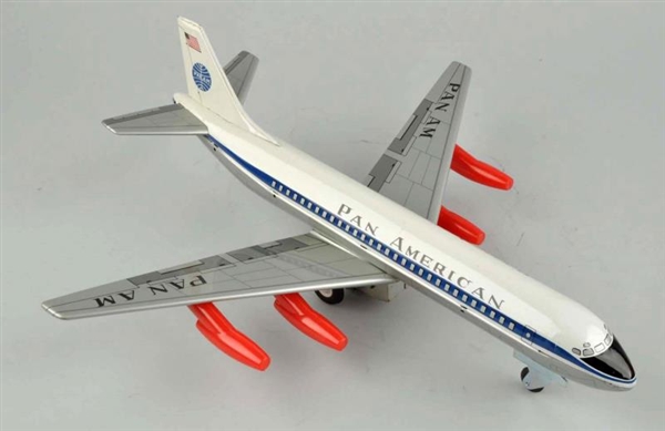 JAPANESE BATTERY-OPERATED CRAGSTAN JETLINER TOY.  