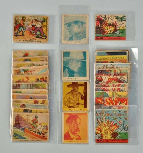 LOT OF 29: ASSORTED 1930S NON-SPORTS CARDS.      