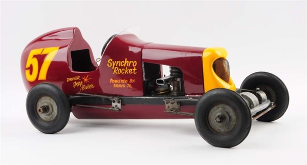 1939 SYNCRO ROCKET TETHER RACER.                  
