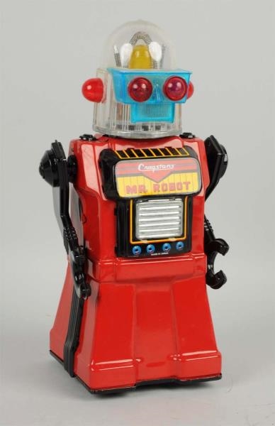 JAPANESE BATTERY-OPERATED CRAGSTAN MR. ROBOT TOY. 
