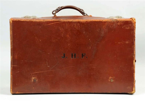 EXCEPTIONAL ENGLISH GENTLEMANS TACKLE CASE.      