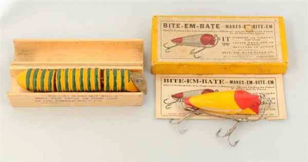 LOT OF 2:  MISCELLANEOUS BOXED BAITS.             