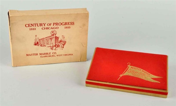CENTURY OF PROGRESS 1933 WORLDS FAIR BOX.        