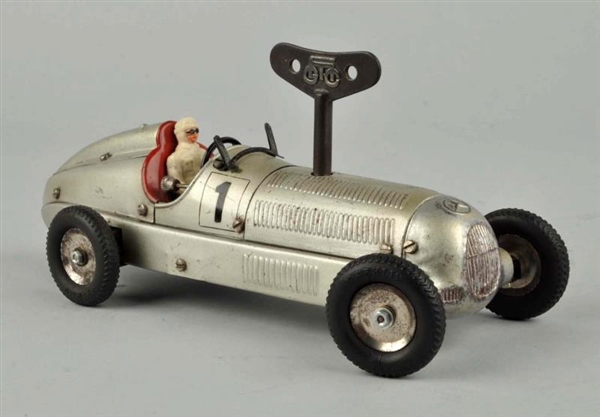 GERMAN MARKLIN CLOCKWORK RACE CAR.                