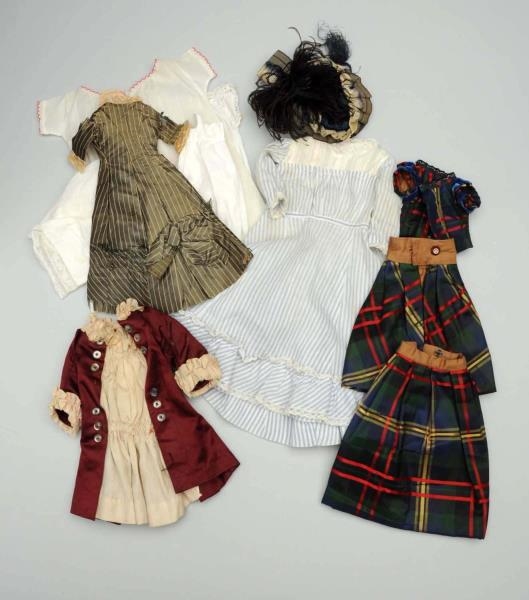 LOT OF DOLL CLOTHES.                              
